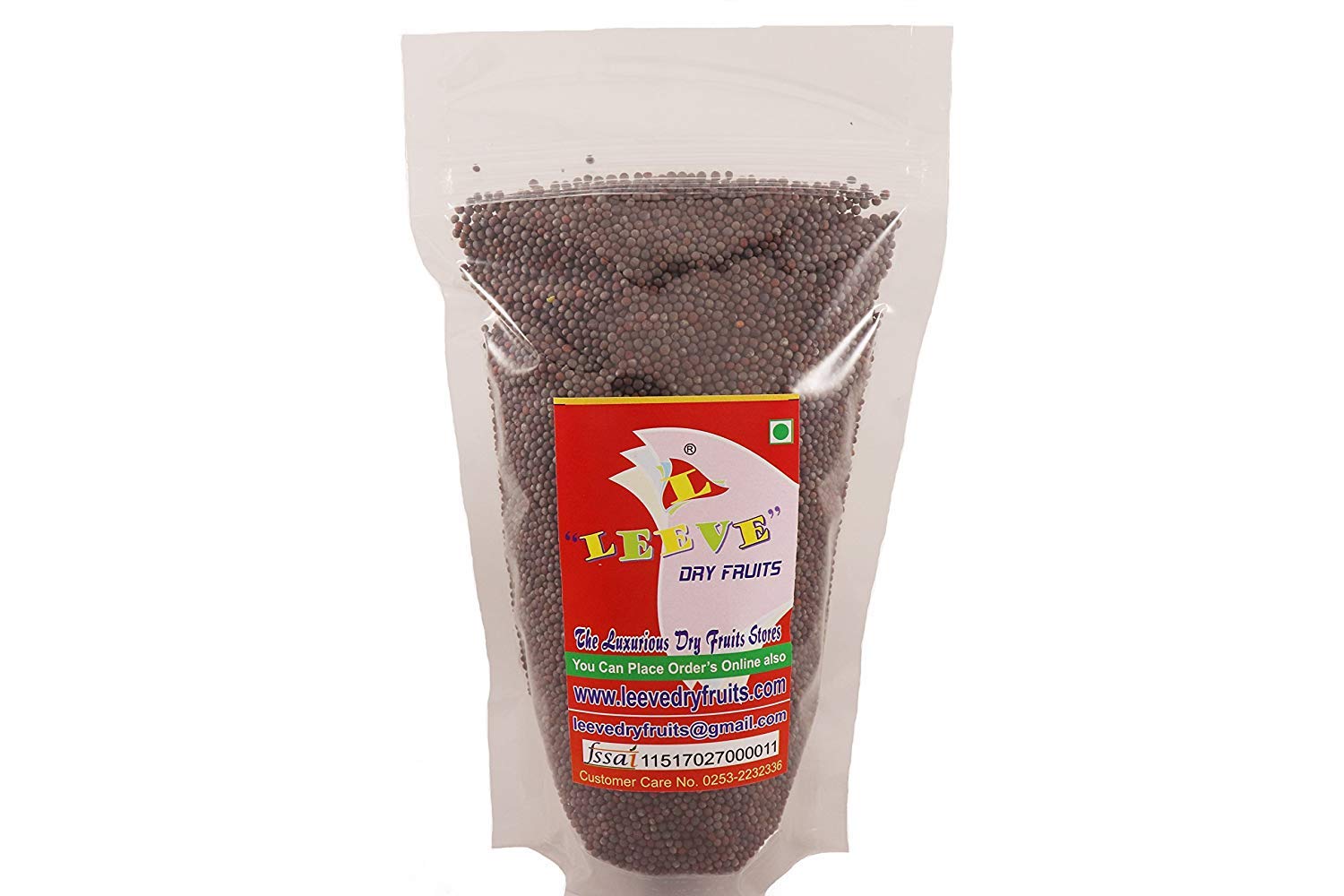 Leeve Dry Fruits Black Mustard Seeds- Kali Rai, 400 Gram (14 oz)