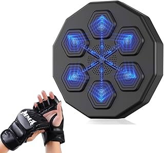 Smart Bluetooth Music Boxing Machine,Wall Mounted Boxing Game, Intelligent Boxing Target, Wall Punching Bag - Boxing Training Punching Equipment,Kids Workout Equipment