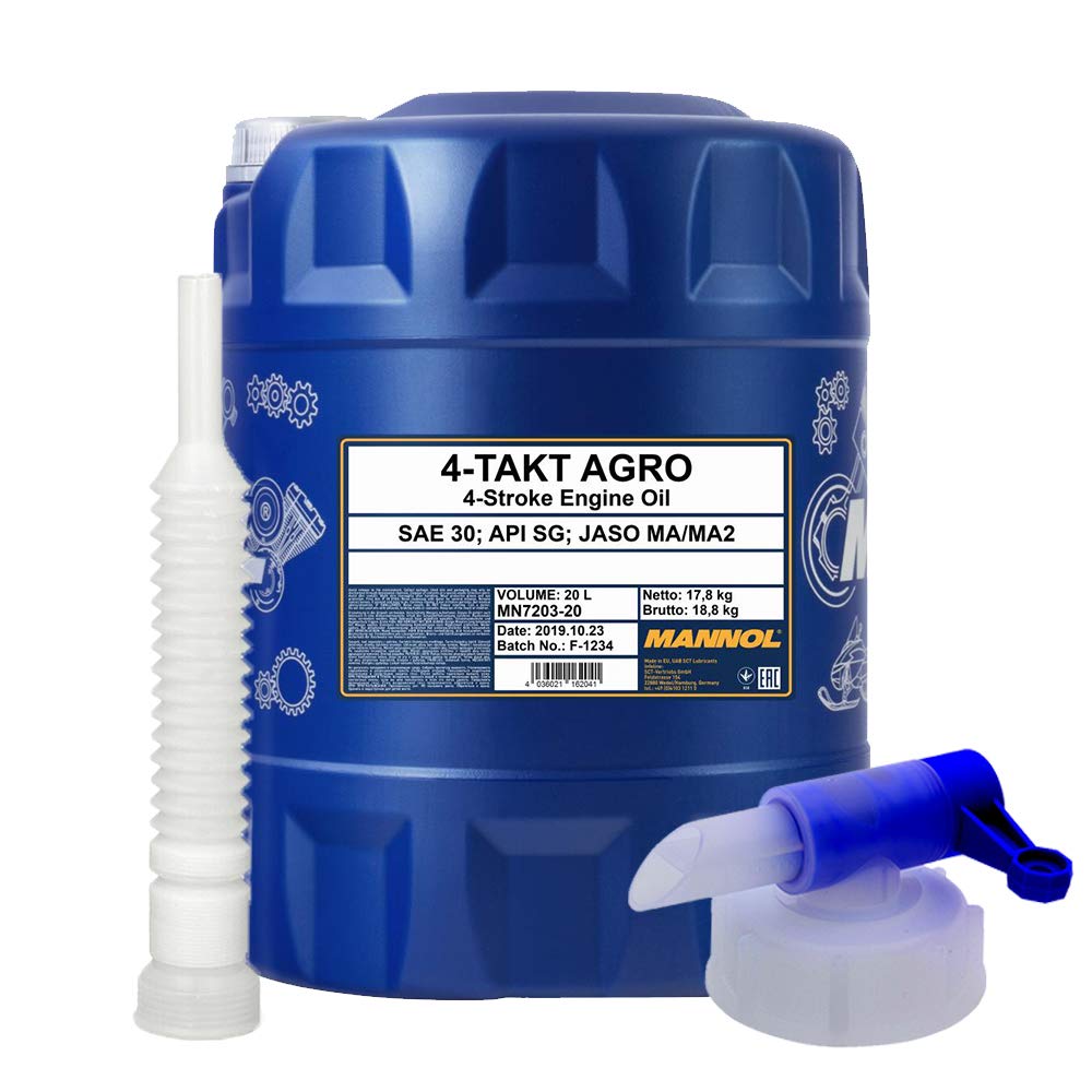 MANNOL 7203 4-Takt Agro SAE 30 1000L