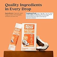 Vista 5 de Paquetes de aceite MCT de octano cerebral Bulletproof C8, paquete de 15, suplemento Keto para energía sostenida
