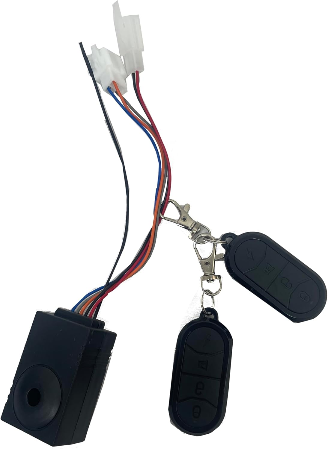 Twist throttle with integrated key switch and separate grip