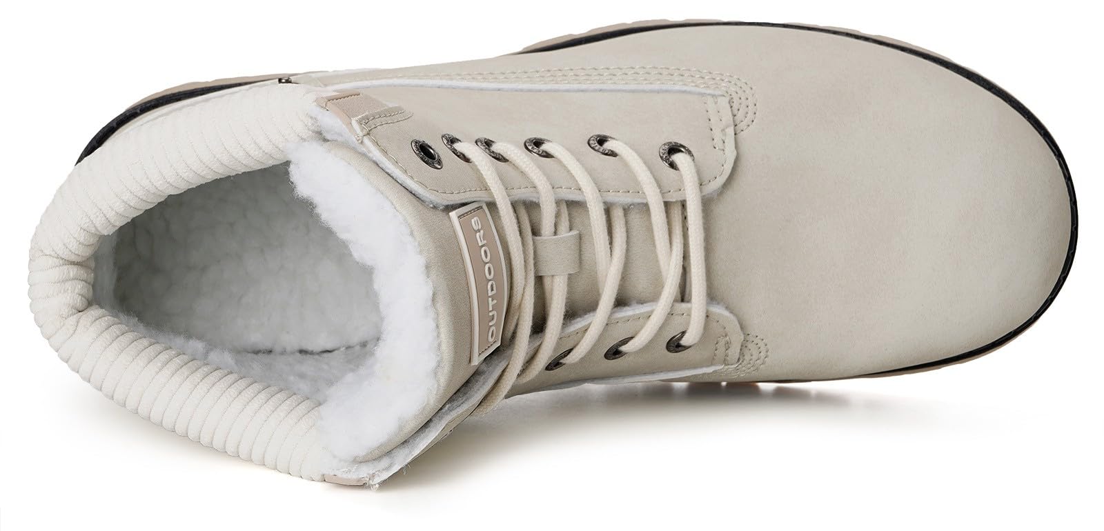 Stivali Uomo Donna Inverno Scarpe da Neve Caldi Snow Boots Impermeabili Stivaletti Pelliccia Stringate Outdoor