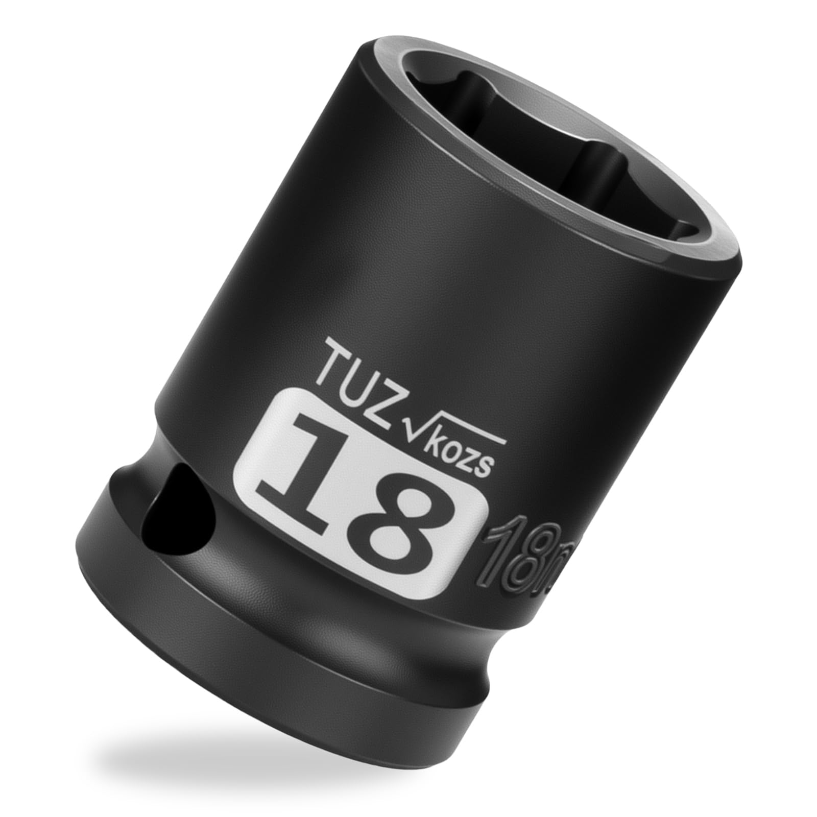 1/2 Inch Drive 18mm Shalllow Metric 6 Point CR-MO Impact Socket