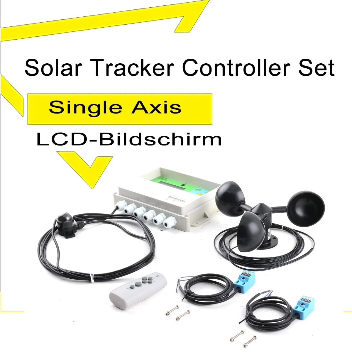 Contrôleur solaire de poursuite à axe unique Sun Tracker SystèMe de Suivi automatique de la plateforme du contrôleur pour PV Solar Panel System