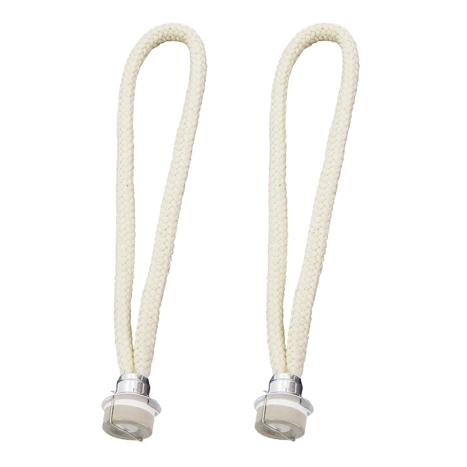 2pcs Mèches de Lampe à Huile, Brûleur Catalytique pour Lampe Berger, Recharge et Décoration Maison, Compatible avec Lampe Parfumée, 18mm Diamètre, Accessoire d'Aromathérapie, Lot de Mèches