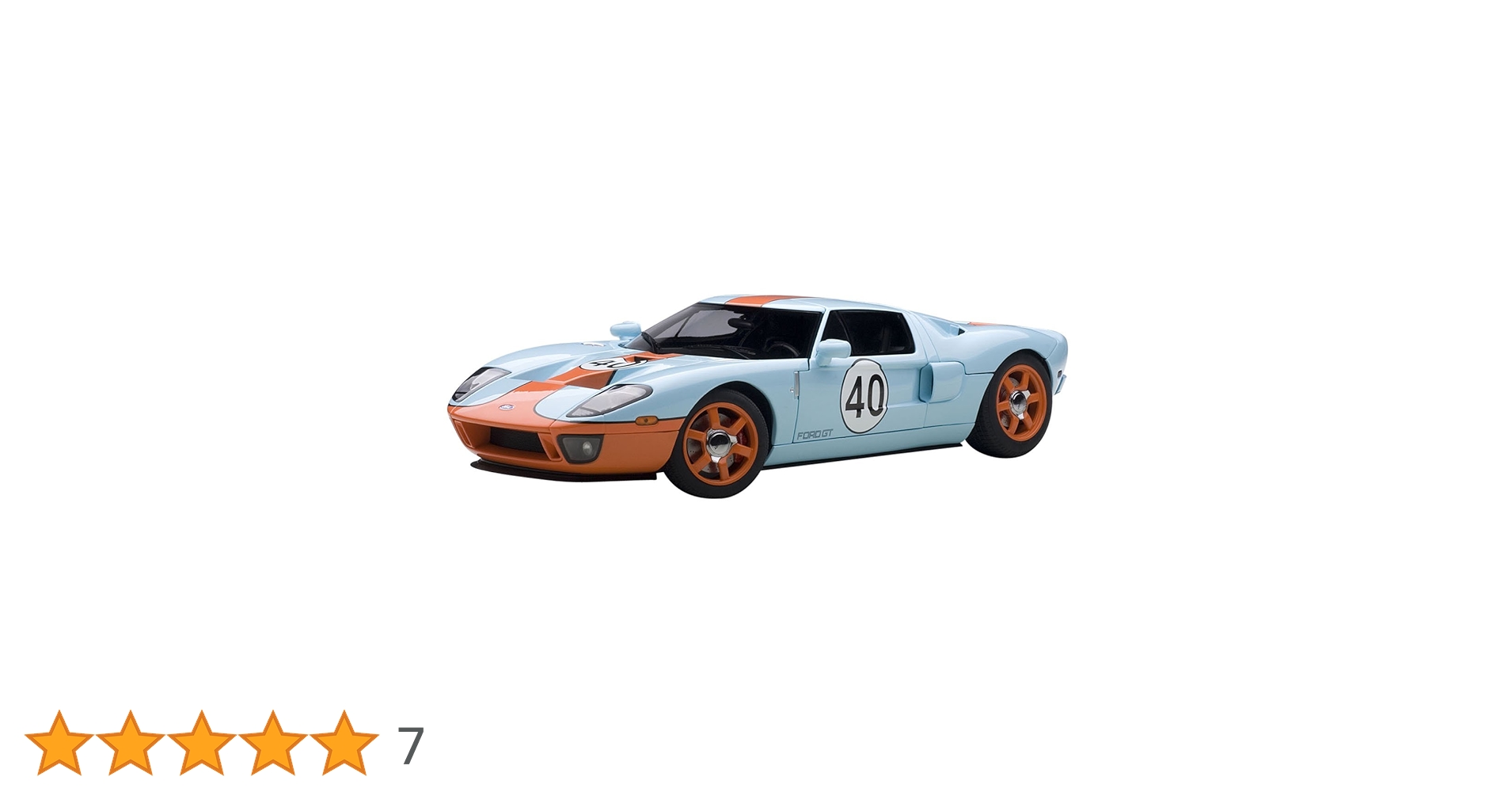 Amazon | AUTOart 1/18 フォード GT (ガルフ・カラー #40) 完成