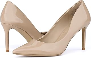 JENN ARDOR Women's Comfortable Stiletto Pumps 3 inch Elegant Gorgeous Cl...