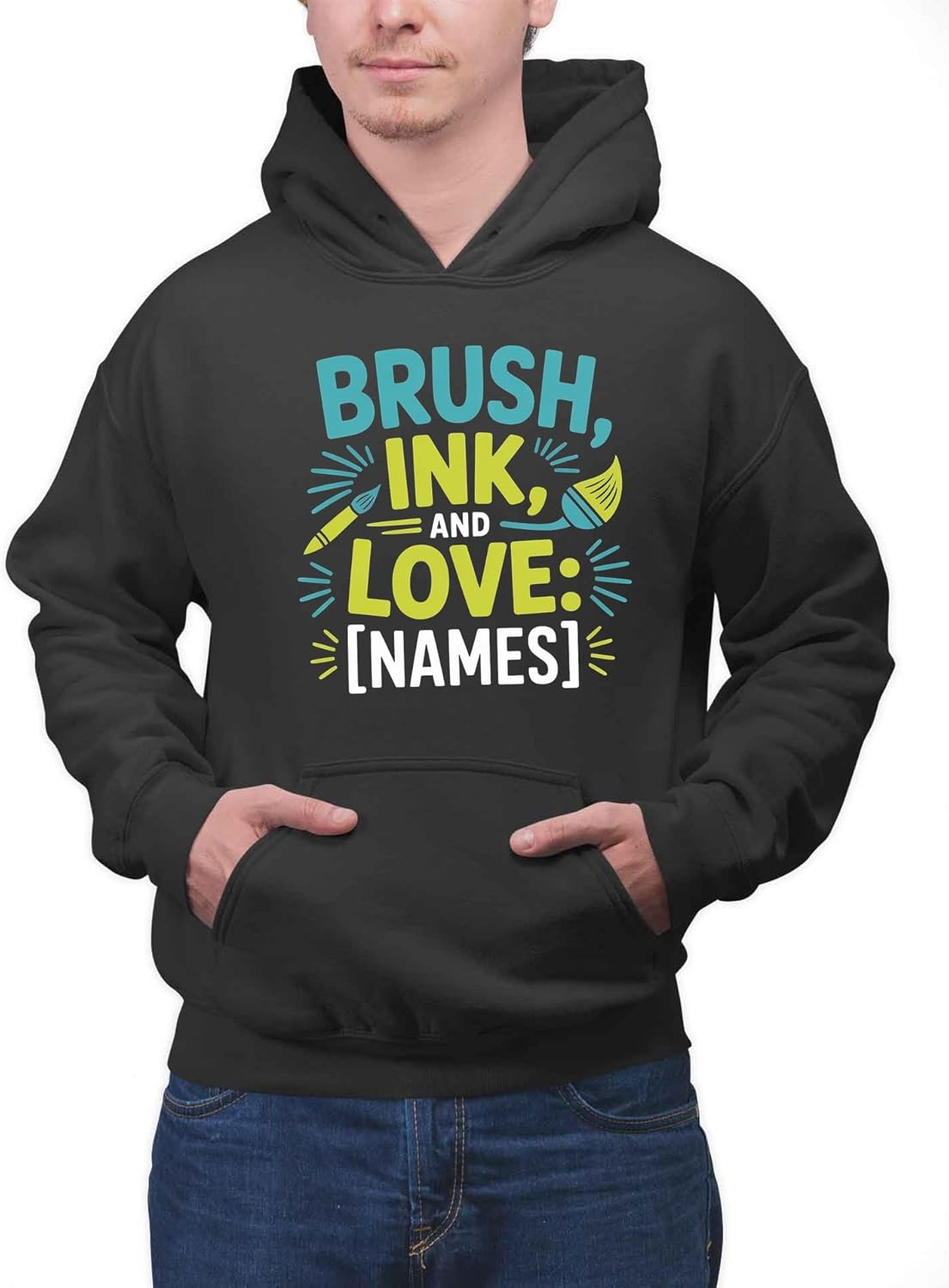 Classic Activity Shirt with Name United Fashion Drawing - Brush, Ink, and Love