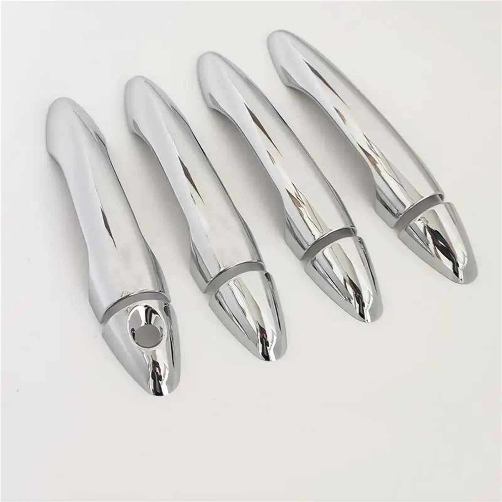 Kjhopy Silver A Car Accessories Styling Stickers For Kia Optima K5 Tf Mk3 2011-2015 Protective Cover Door Handle Outer Bowls Trim Exterior Door Handle(Silver A)