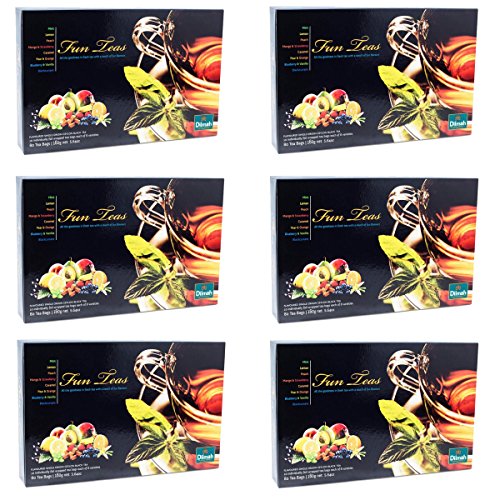 Sachets de thé noir aromatisé Dilmah Fun Teas pour vos moments de détente et pauses fruitées