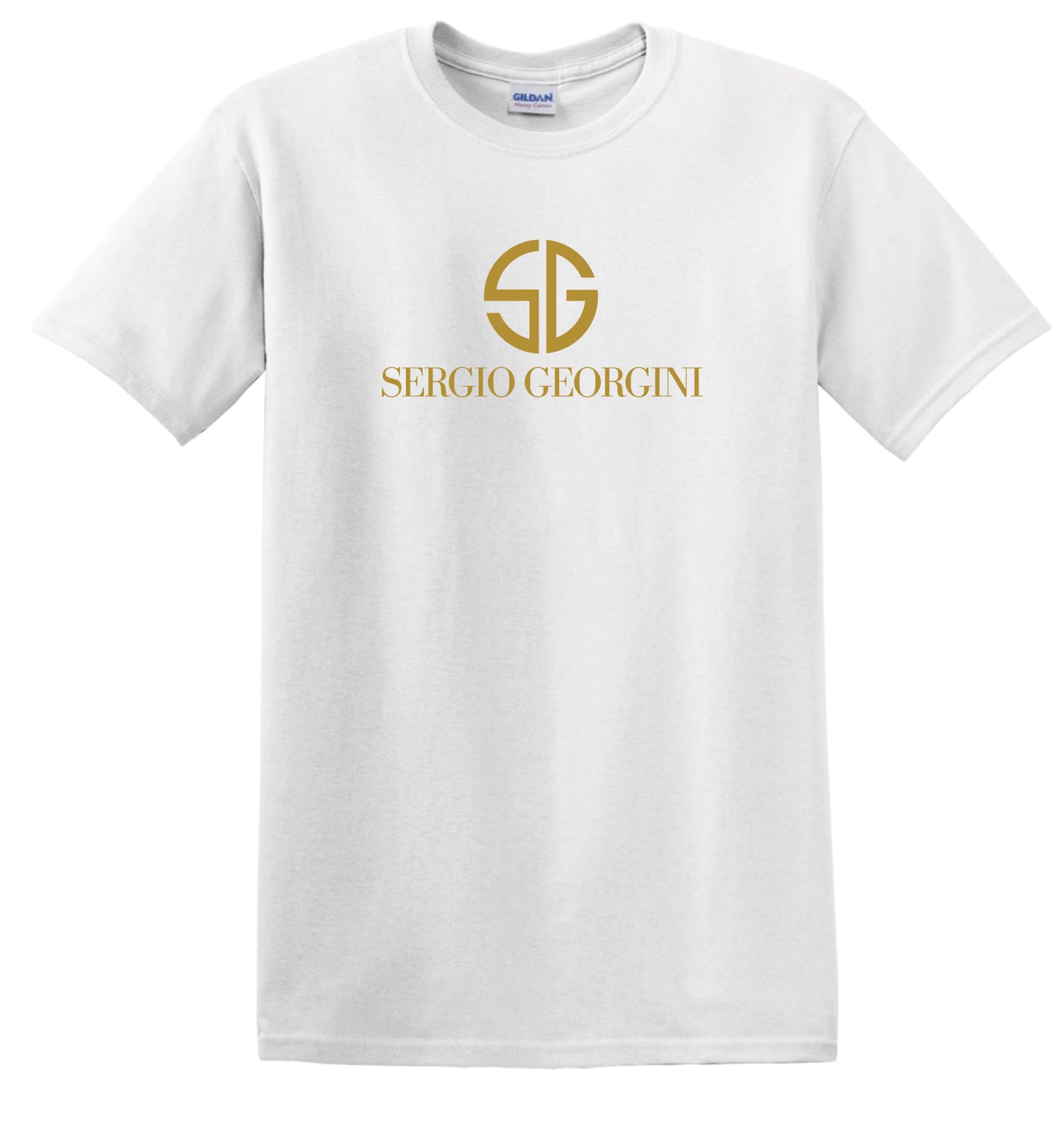 Revolutionary Tees Sergio Georgini David Brent The Office Heavy Cotton t-Shirt White
