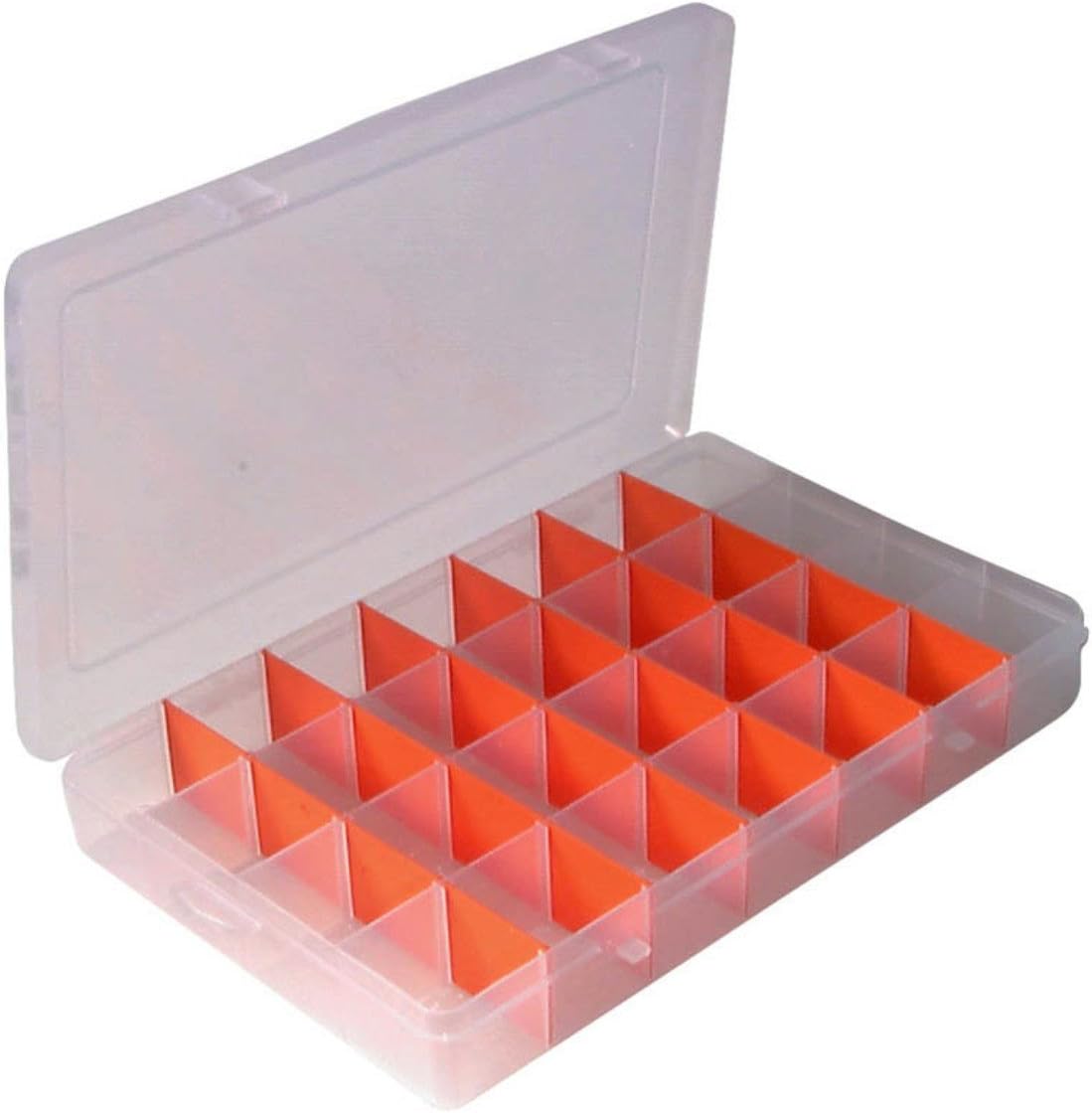 Jaycar 28 Compartment Adjustable Plastic Storage Case