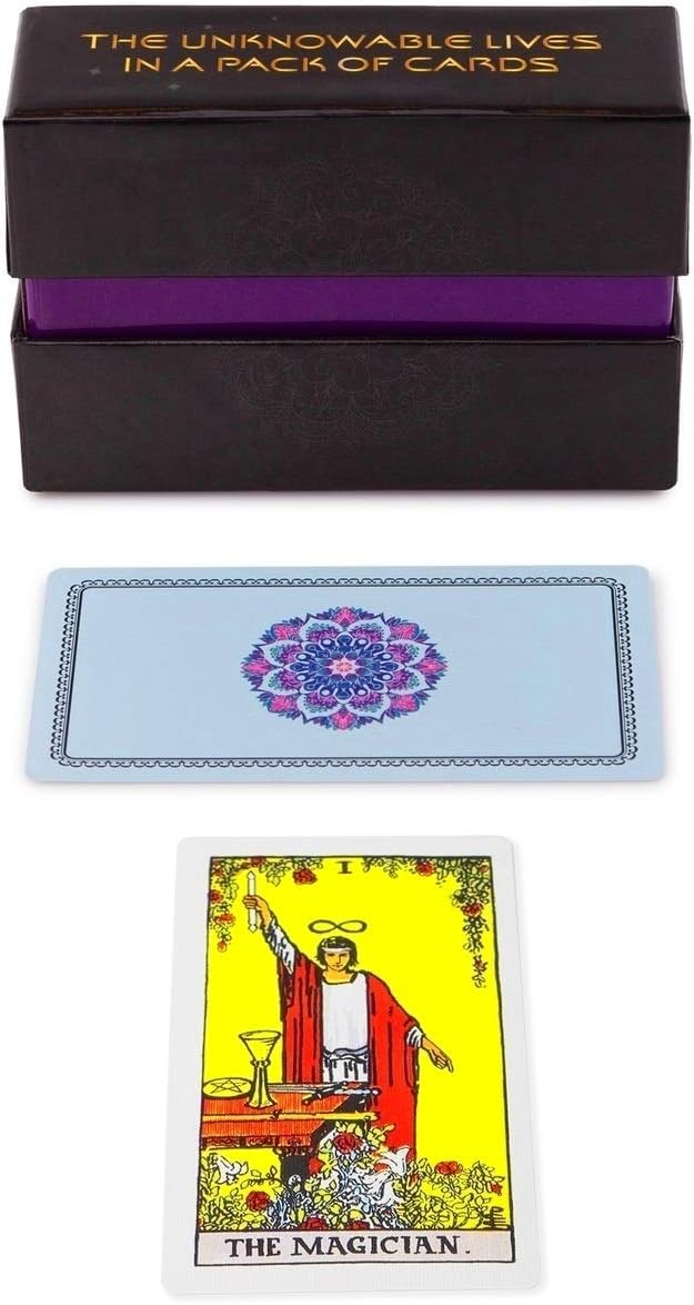 NHXTDWL MandAlimited Classic Tarot Cards Deck with - a Modern Touch