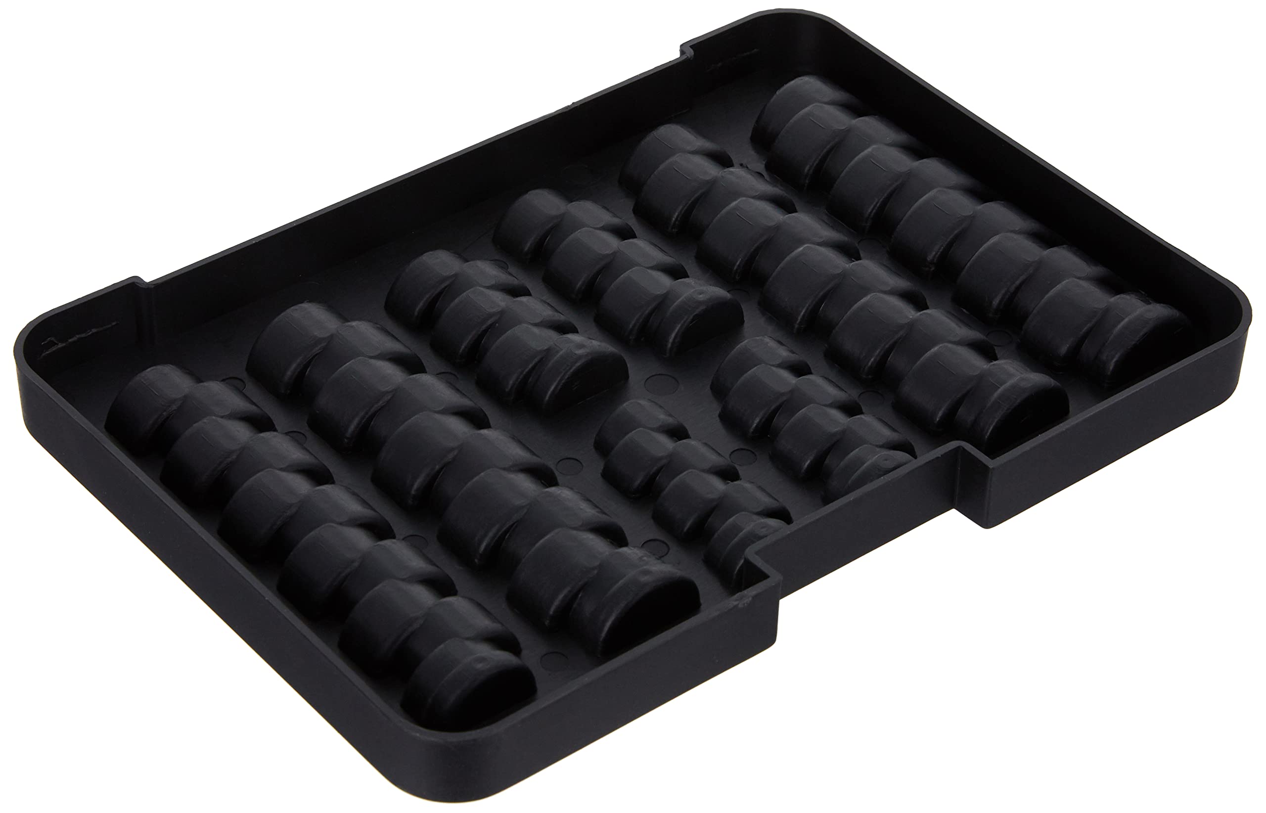 García de Pou 145.48 Bandeja Monedas para Caja Caudales, 24 x 17 x 1.8 Cm, Negro