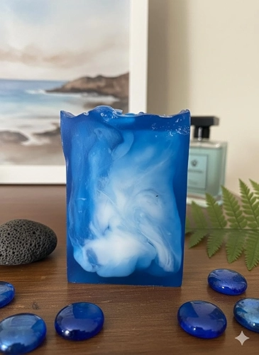 Sabonete artesanal com Essência Importada Masculina Inspirada Sauvage. 100 gramas