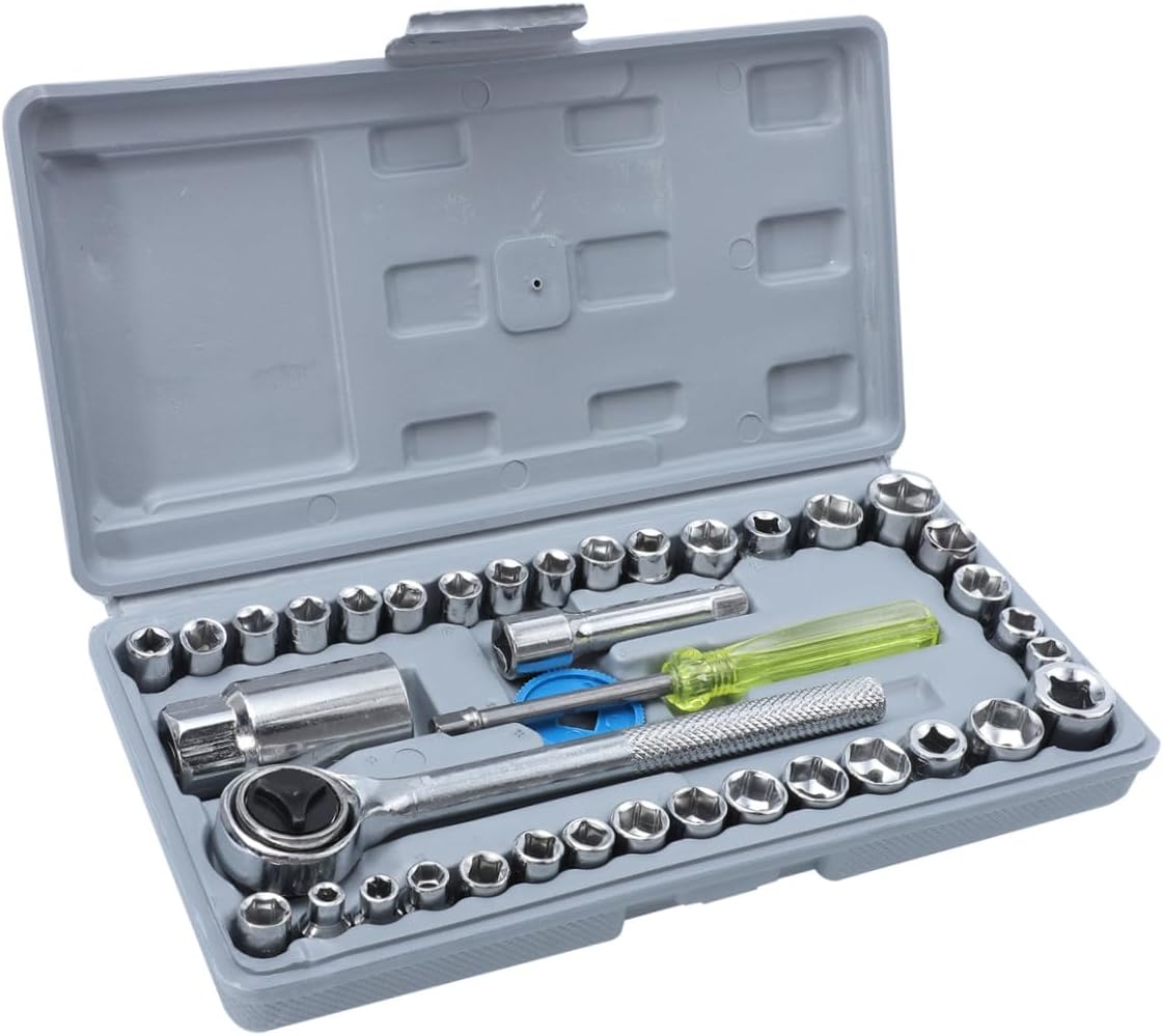 Auto Repair Wrench Replacement Socket Wrench Tool Ratchet and Sae Ratchet Socket