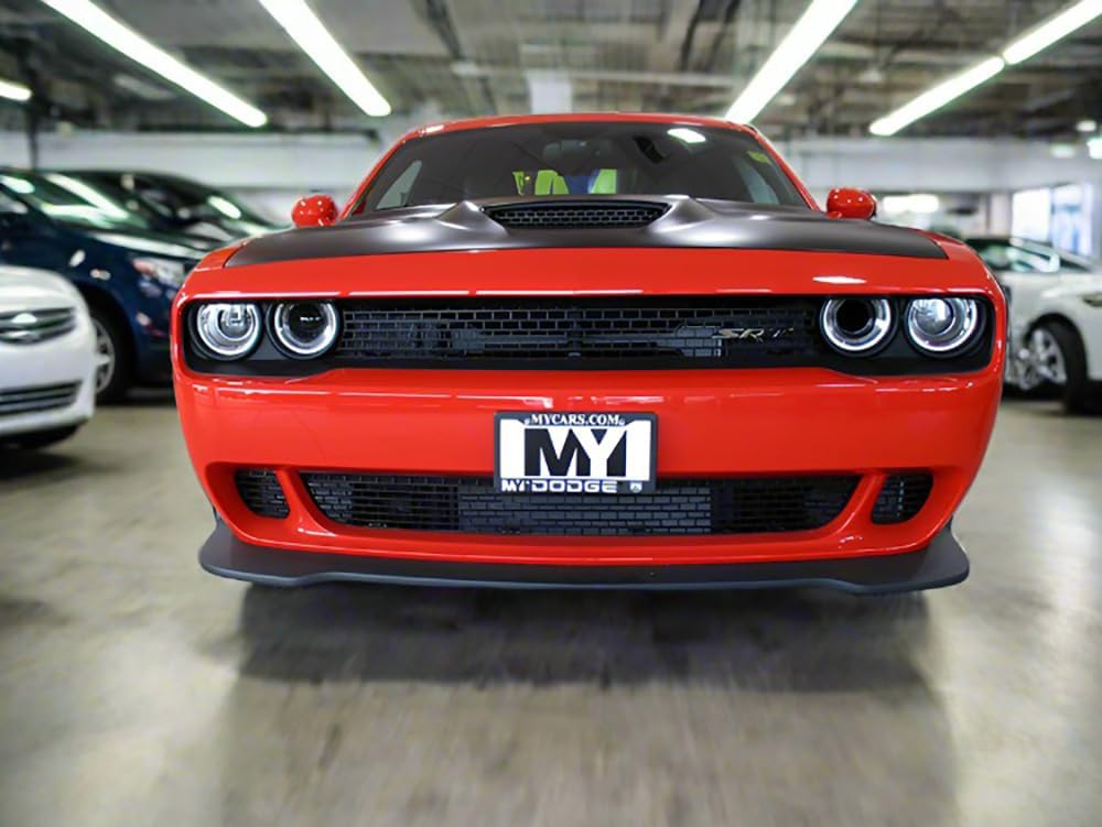 STO N SHO Front License Plate Bracket Compatible with 2015-2023 Dodge Challenger Hellcat/2018 Demon/2019-2023 Wide Body Scat Pack