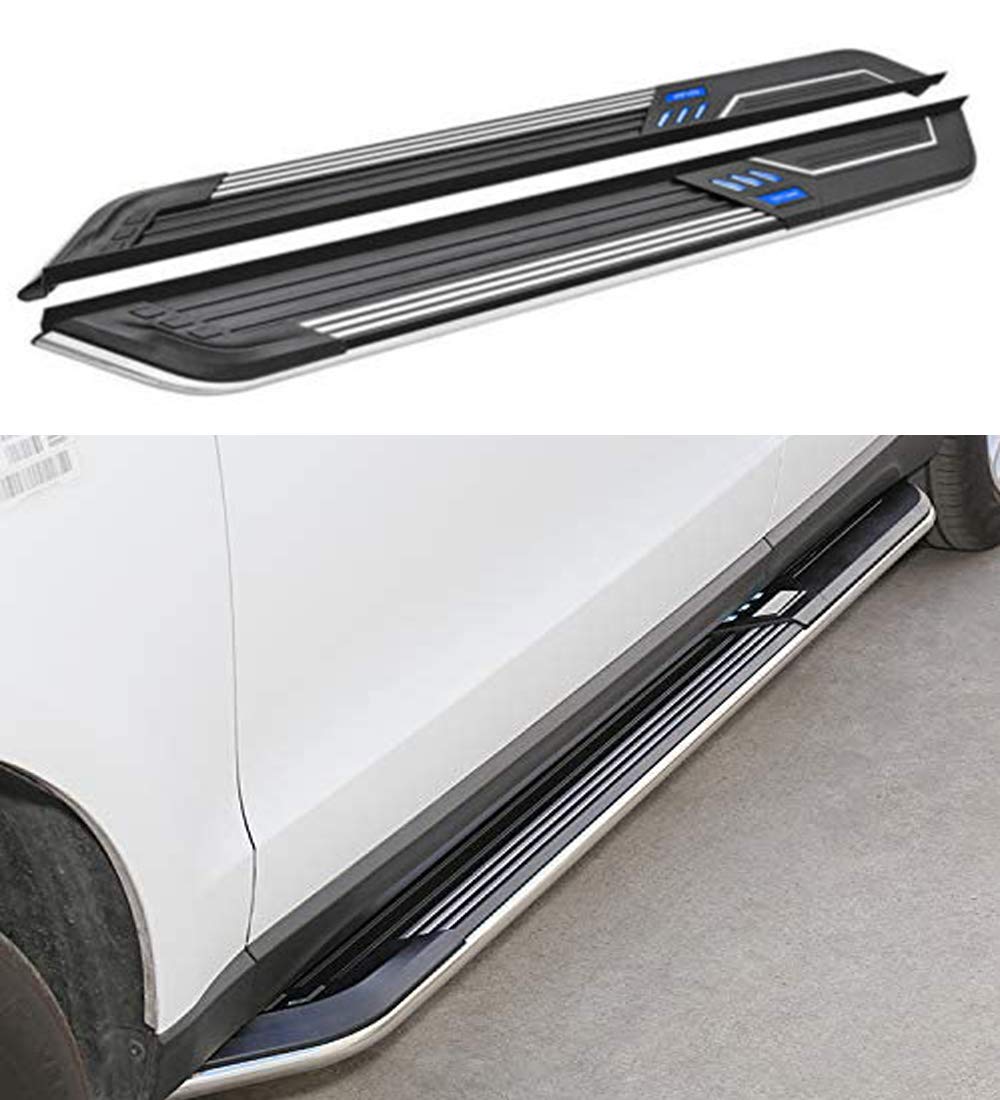Running Boards Side Steps Pedals Nerf Protector Bar fits for Chevrolet Blazer 2019-2022