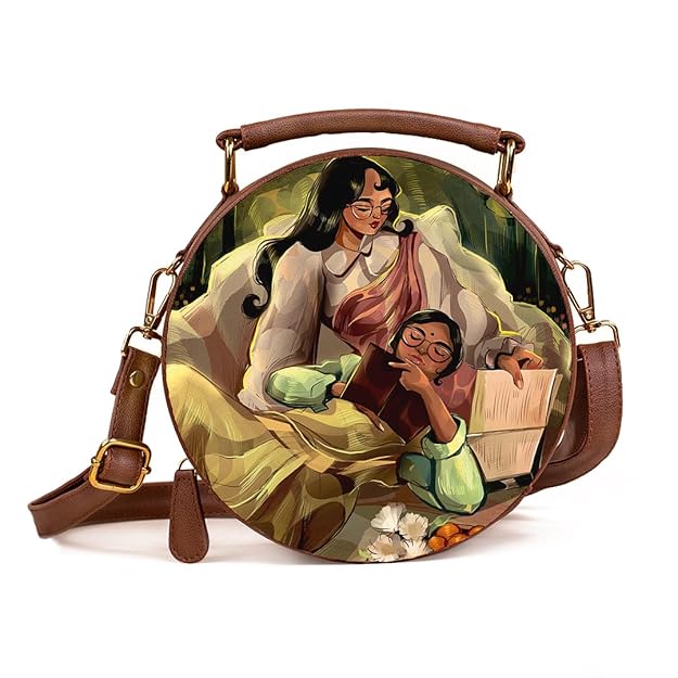 Box Sling Bag for Women Girls