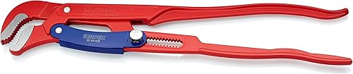 Miniatura 3 de 83 60 020 Llave de tubo Tipo S con ajuste rápido 2" en rojo