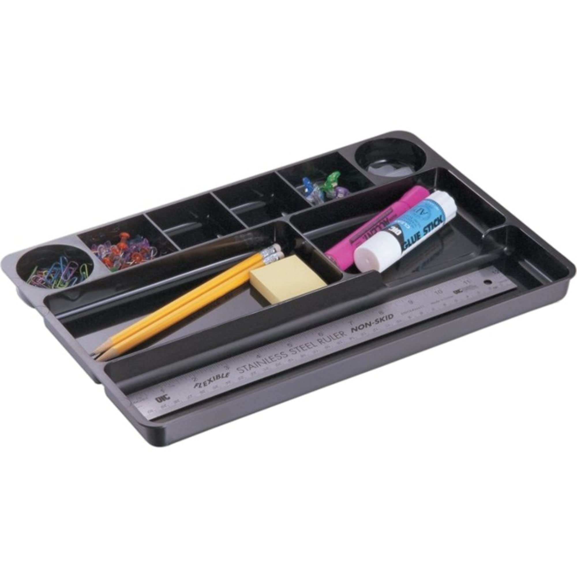 Office Depot 30% Recycled Drawer Organizer, Black, 10404