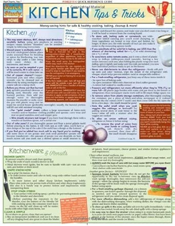 Kitchen Tips & Tricks (Quickstudy: Home) by BarCharts, Inc. (2008...