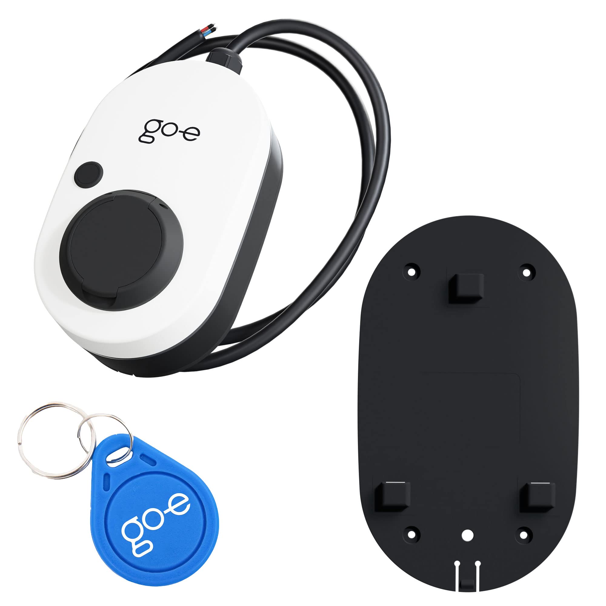 go-e Charger Gemini 11 kW Ladestation Wallbox 1,8 m Anschlusskabel 5-adrig Typ 2 Dose Ladestrom bis 16 A WLAN RFID App