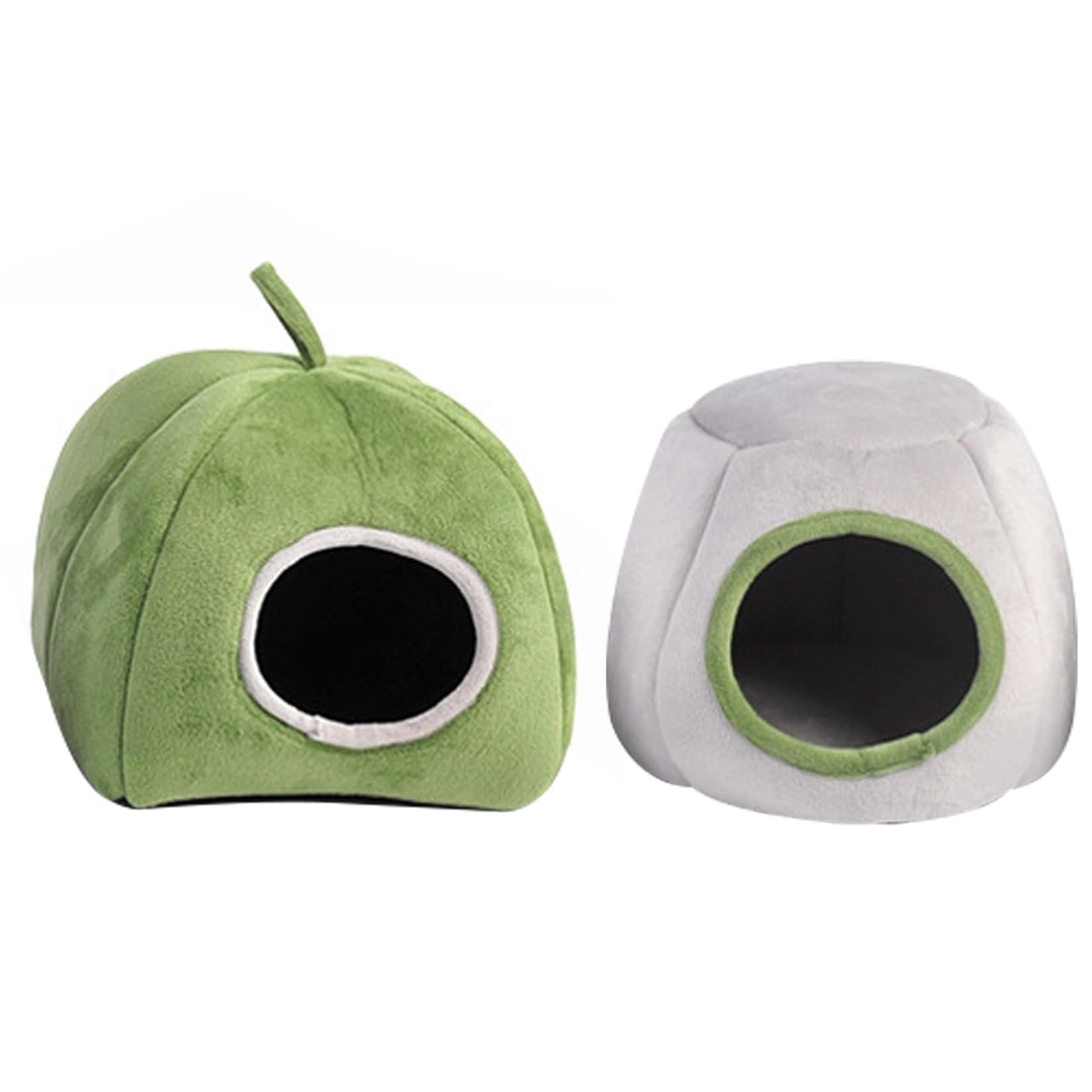 Cachette de hamster et lit pour cochon d'Inde en peluche - Accessoire rongeur