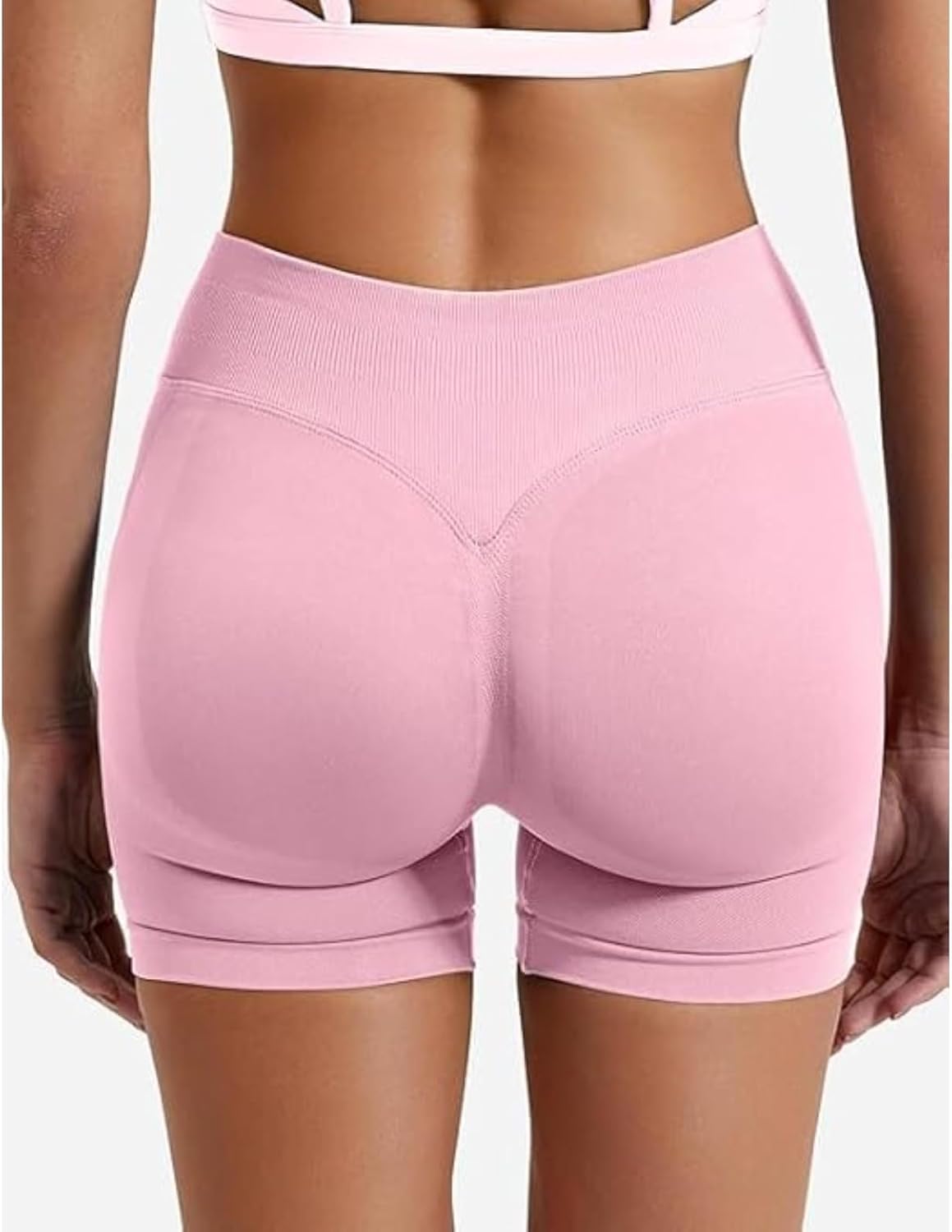 Women's Summer Shorts Low Waist Seamless Shorts Gym Shorts Yoga Shorts Running Shorts and high Stretch