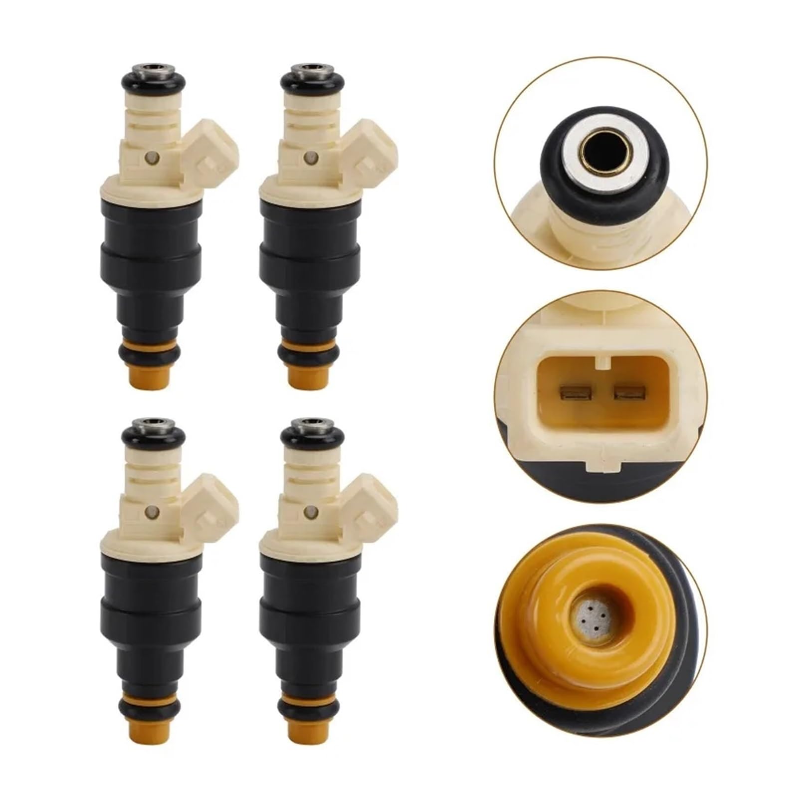 4 Pezzi 0280150210 Ugello Iniettore Carburante Adatto Per BMW K75 K1 K100RS K1100LT K1100RS K1200GT K1200LT K12OORS 13641460450