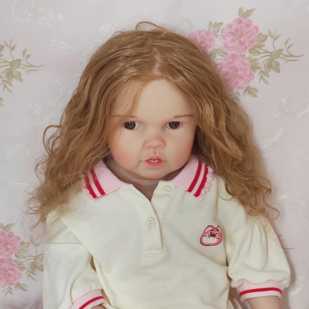 Amazon.co.jp: Meeler リボーンドール 80cm リアルで巻き毛のかわいい