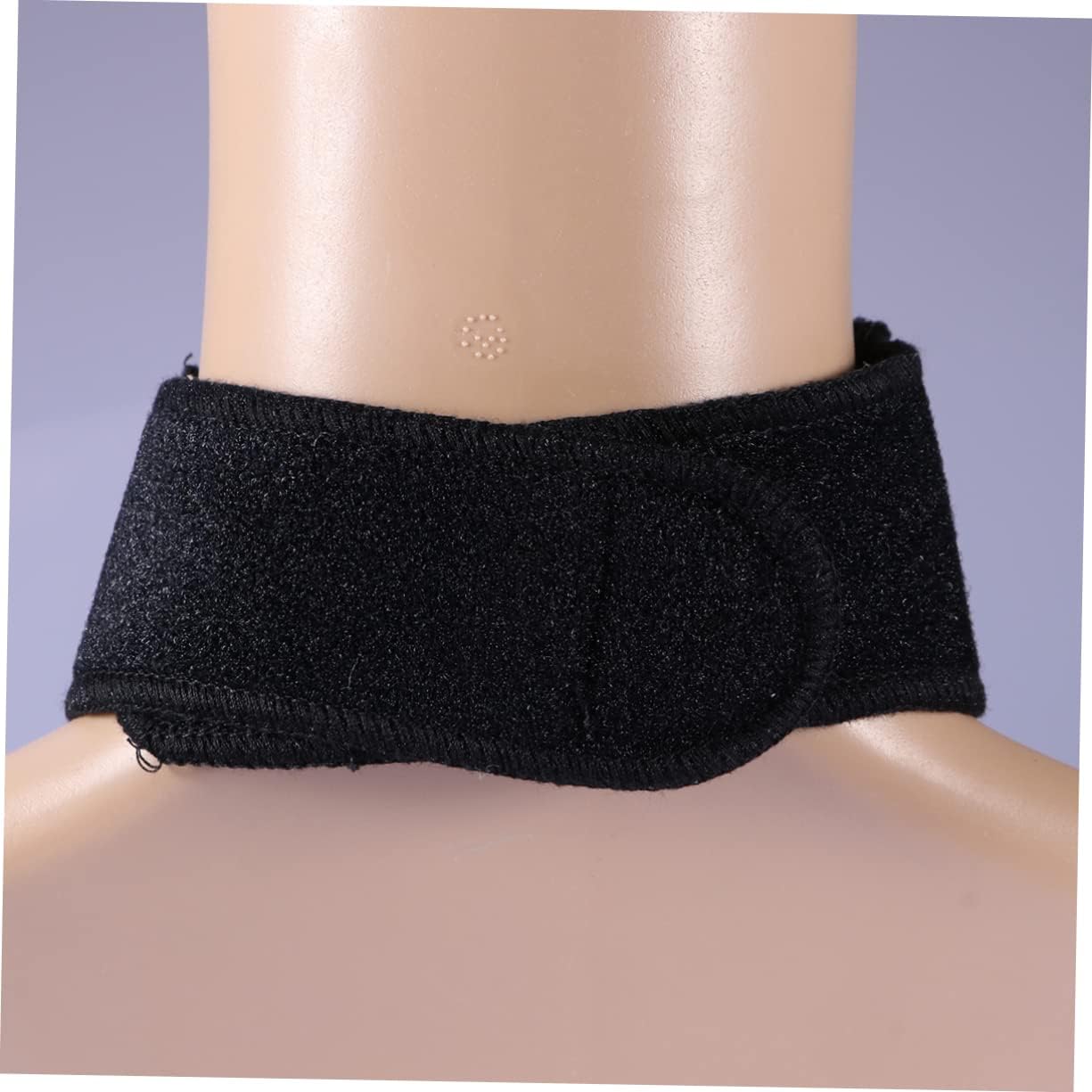 OUNONA Tourmaline Magnetic Neck Brace Self Heating Therapy Support for Cervical Protection Comfortable Fit for Relief and Muscle Relaxation Black