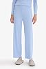 DeFacto Pijama Takımı Regular Fit Ribana Uzun Kollu Üst Uzun Alt