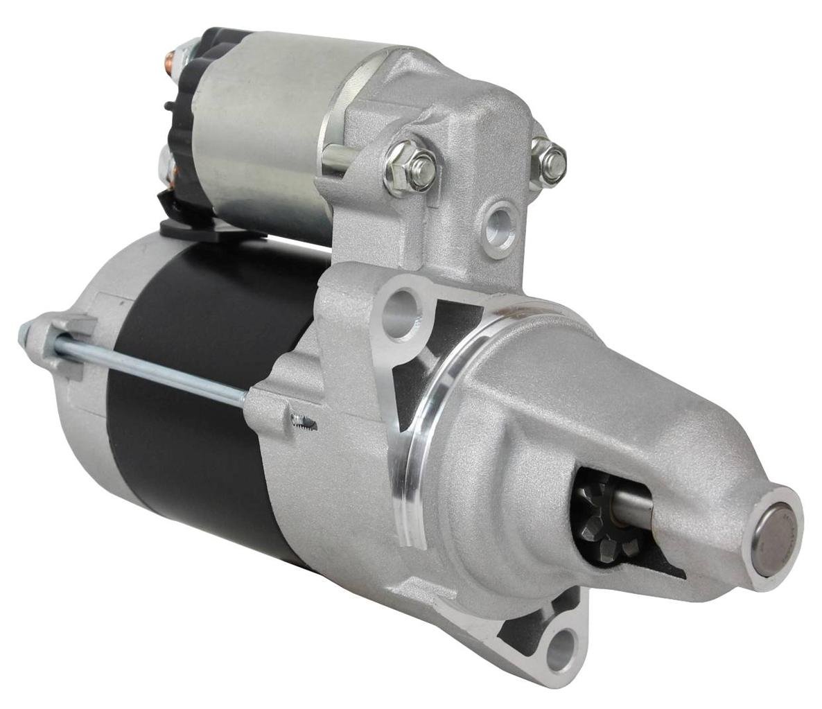 RAREELECTRICAL Denso Pmdd Starter Motor Compatible with Briggs and Stratton Vanguard V-Twin 32Hp 35Hp 37Hp Air Cooled Engine 12V CCW 9-Tooth 428000-0230 807383 809054 845760 Direct Fit Oe Replacement