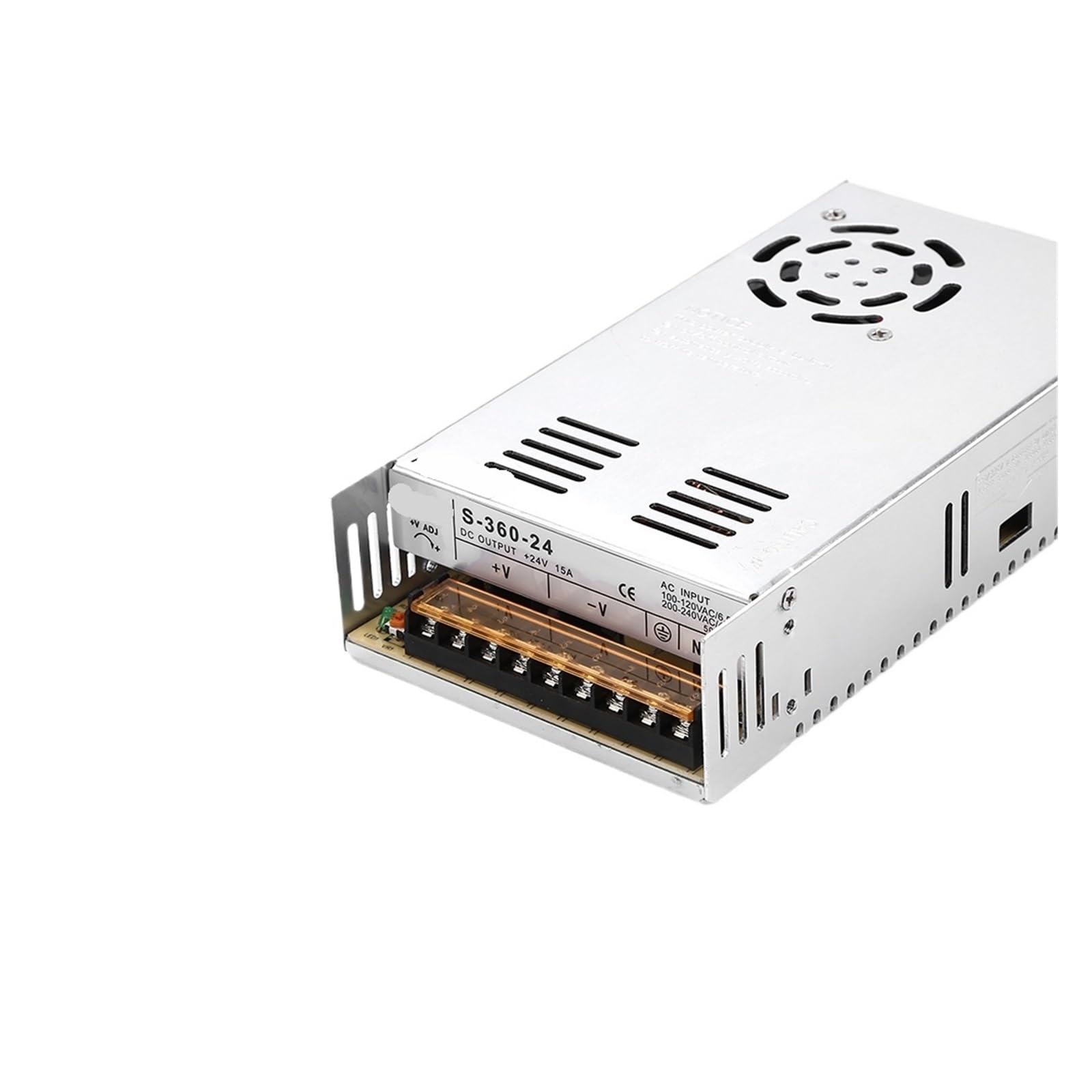 XDDQWSWA DC 12V 24V 36V 48V Switching Power Supply 220V to12 24 36 48 2A 10A 15A 20A 30A 40A 50A 60A Transformer Power(48V 7.5A 360W)