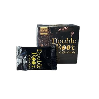 3 Boxes Double Root Coffee Candy Sweets Arabica Cafe Bonbons Energy Support (10 Pcs/Box)
