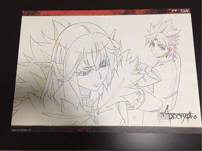 Amazon Co Jp Ufotable Cafe マチアソビ Fateapocrypha ランチョンマット セミラミス シロウ コトミネ ホビー 通販