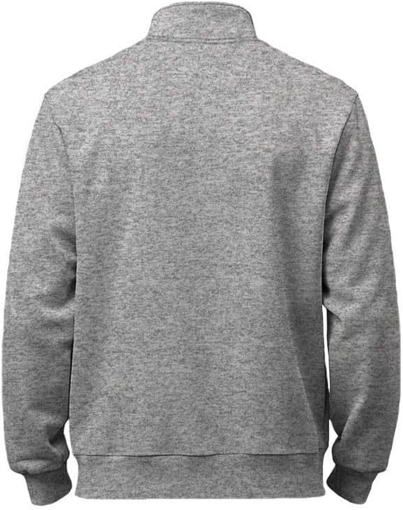 Men's Zipper Cardigan - Warm Casual Sweatshirt Autumn Winter Wear for Vacations Everyday Life - Image 3