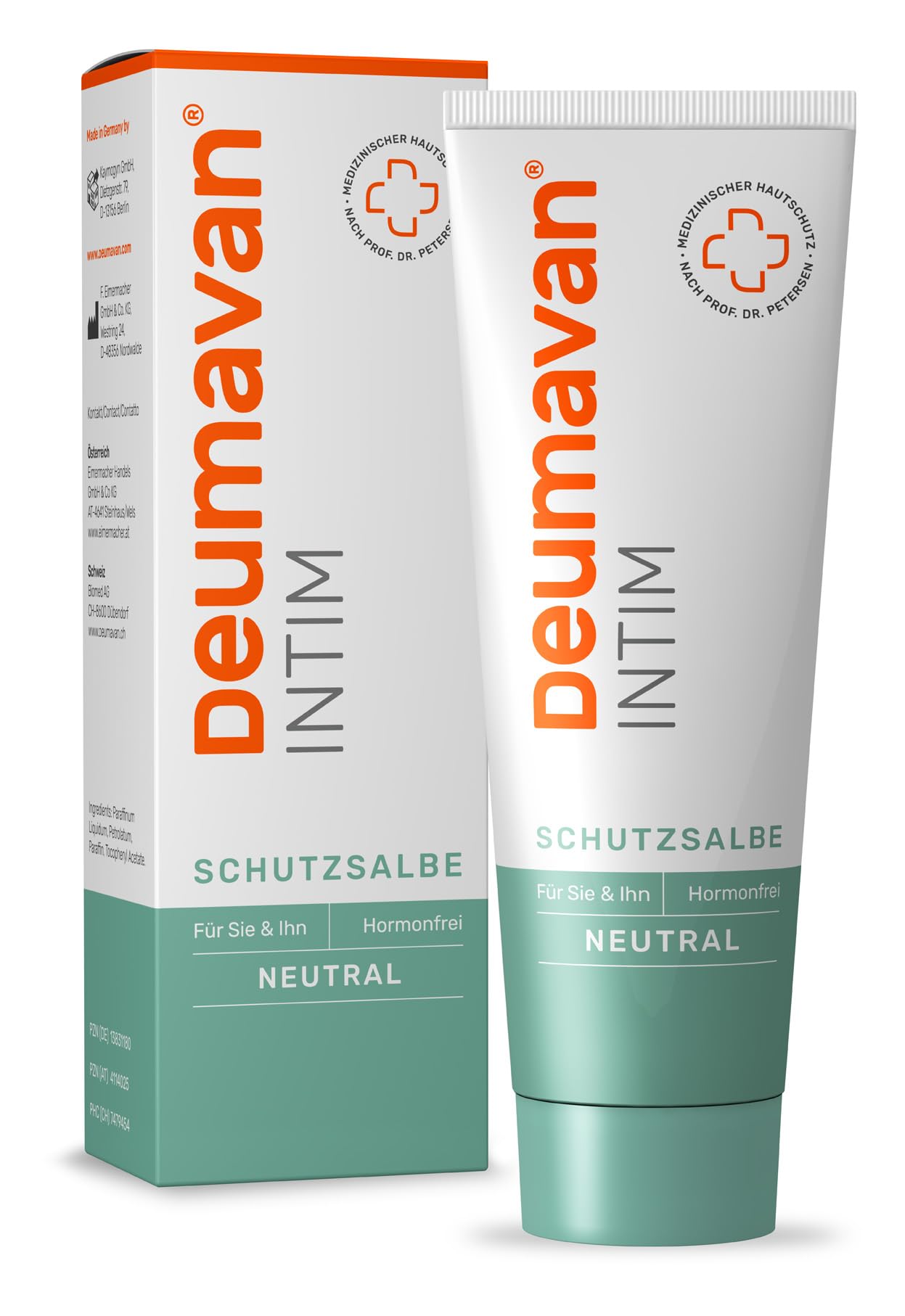 Deumavan intim Schutzsalbe I neutral I 2x 125ml Sparset I plus PharmaPerle giveaway