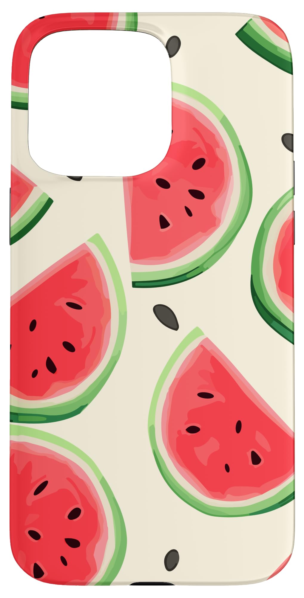 Watermelon Pattern, Watermelon Theme, Watercolor Fruit Case for iPhone 15 Pro Max