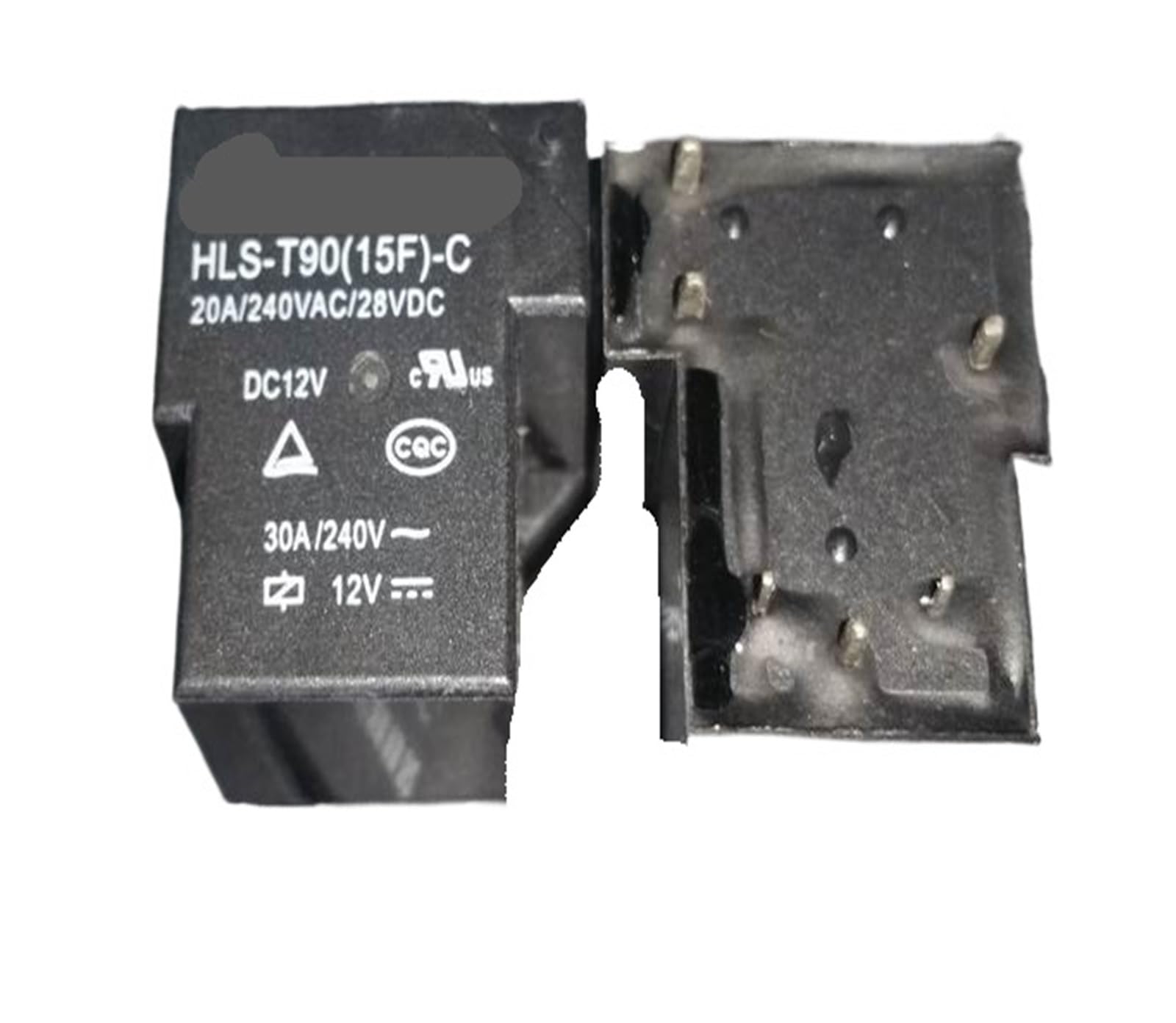 Relais 15F-C T90 12V 30A à haute capacité de commutation 6 broches