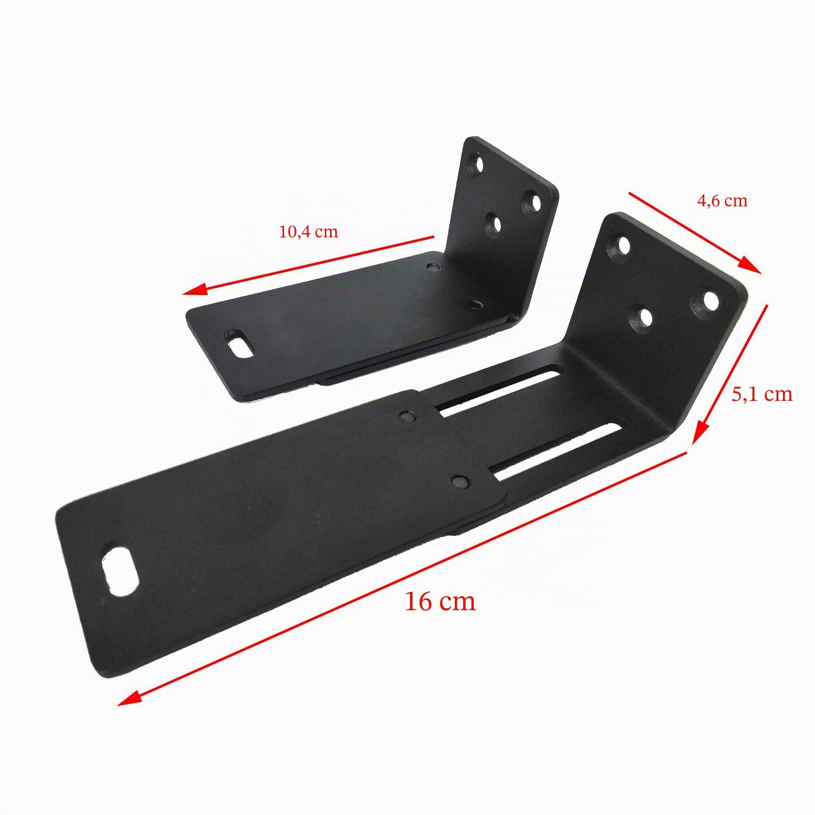BSWAN Wandhalterung für Bose Soundbar 500, Soundbar 700, Soundtouch 300 Lautsprecher (Schwarz)