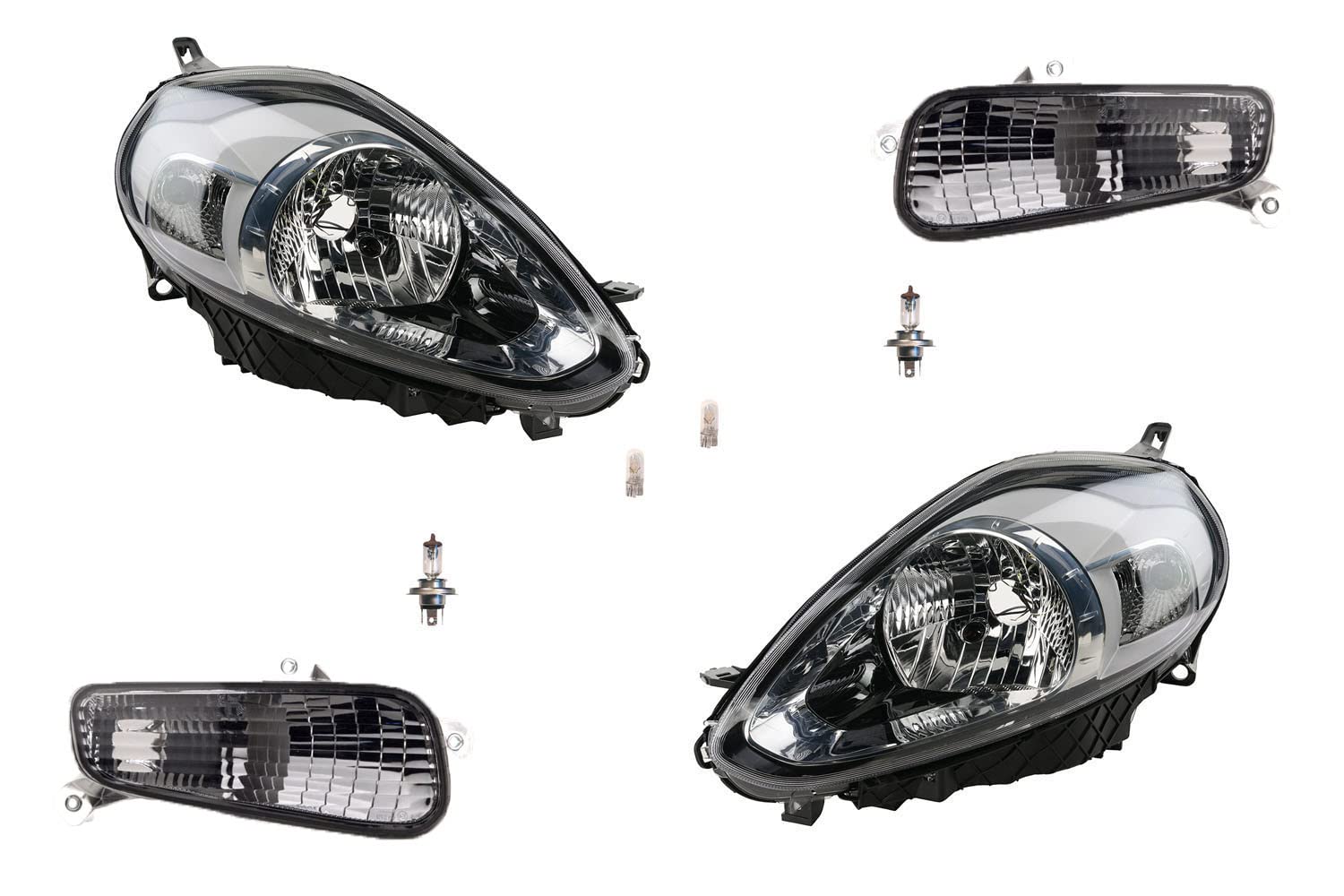 Johns, Faro adatto per Fiat Punto 199 10/09 - Set frecce sinistra destra