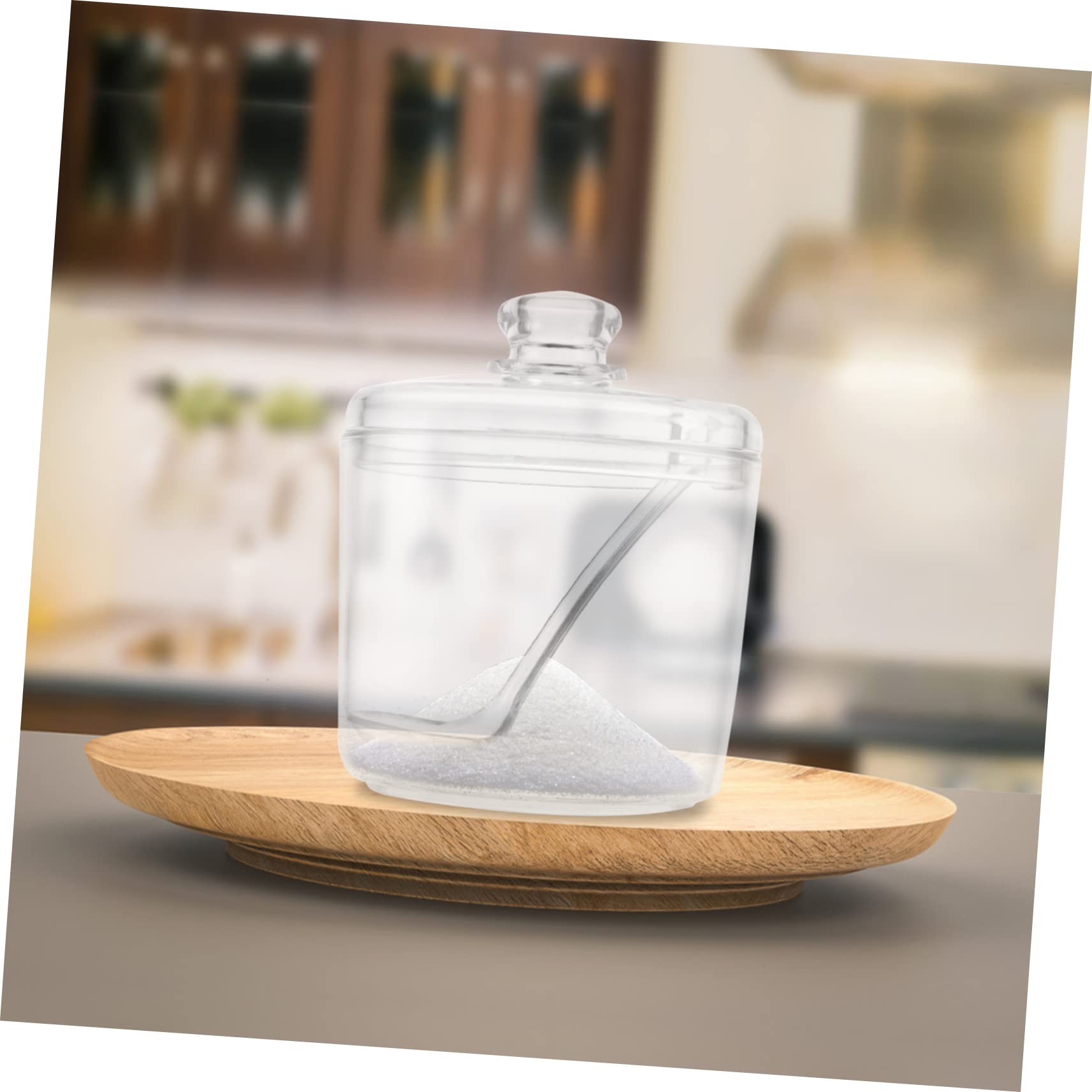 MAGICLULU 3 Set Scatola Per Condimenti Acrilico Trasparente Con Contenitori Versatili Per Per Cucina Domestica E Ristoranti 2 Pezzi*3