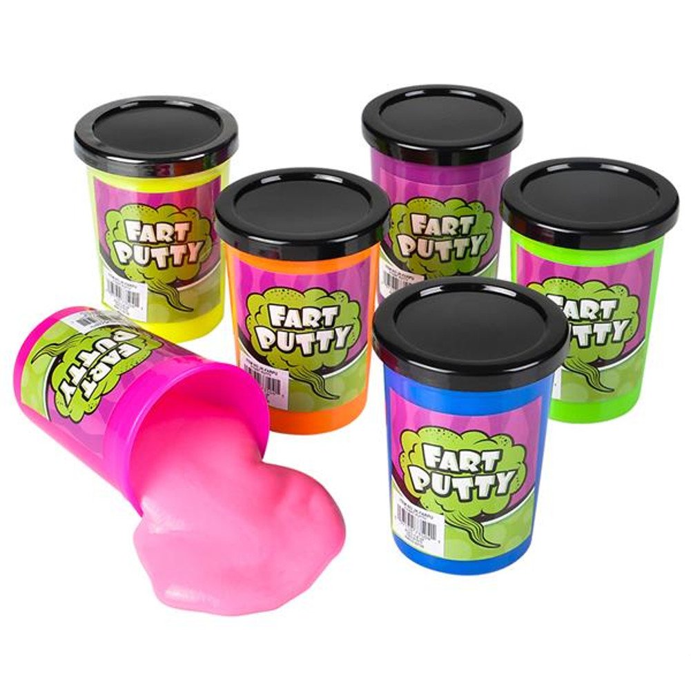 Rhode Island Novelty 3 Inch Fart Putty Assortment, 1 Dozen