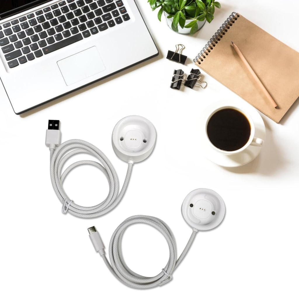 Magnetic Charger Dock Base USB C/USB Power Cord for Laifen Electric Toothbrush