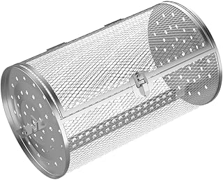 Bridge Pro Stainless Steel Rotisserie Grill Roaster Drum/Basket (26.2 x 14 x 14 cm)