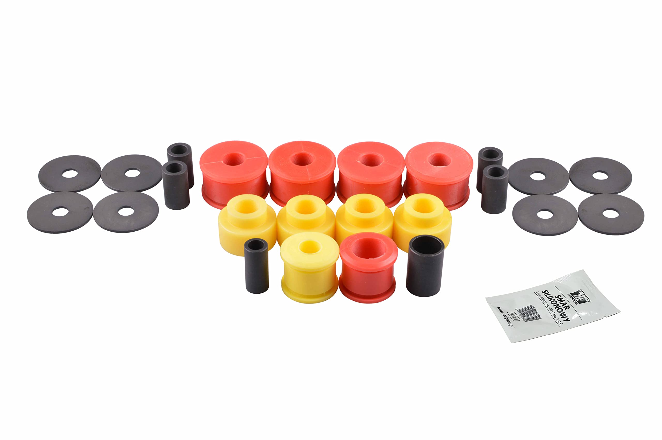 TEDGUM TED45891 KOMPLET POLIURETANOWYCH TULEI ZAWIESZENIA PRZEDNIEGO
