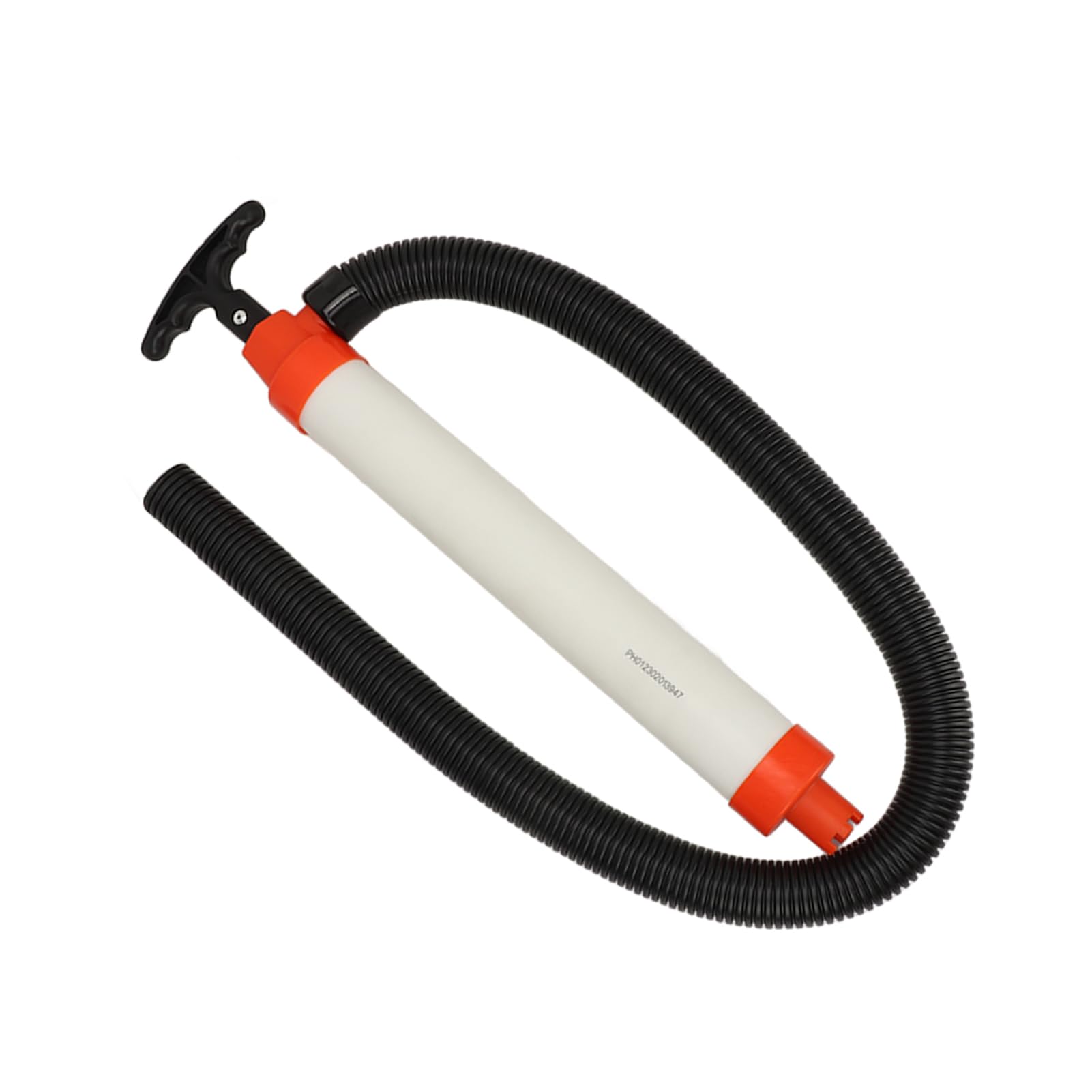 Bomba de Achique Manual Bomba de Agua Portátil para Yates, Barcos de Pesca, Lanchas Rápidas (WHITE)