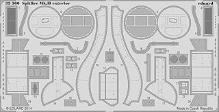 Eduard Photoetch 1:32 Spitfire Mk.11 Exterior Rev Kit